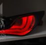 Альтернативная оптика, светодиодные задние фонари BMW style (Black Edition) на автомобиль Hyundai Sonata YF i45