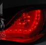 Альтернативная оптика, светодиодные задние фонари BMW style (Black Edition) на автомобиль Hyundai Sonata YF i45
