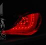 Альтернативная оптика, светодиодные задние фонари BMW style (RED) на автомобиль Hyundai Sonata YF i45