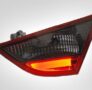 Альтернативная оптика, светодиодные задние фонари BMW style (RED) на автомобиль Hyundai Sonata YF i45