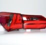 Светодиодные задние фонари Тойота Королла Лексус стиль тонированный красный