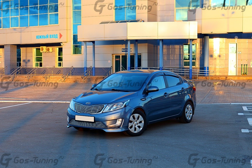 Бампер kia rio 3