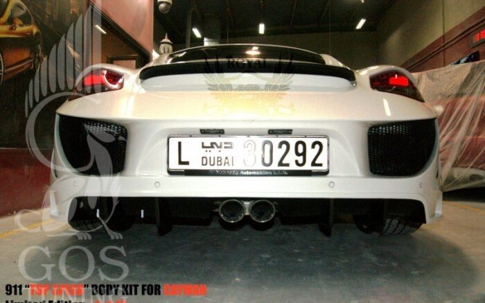 Тюнинг-Обвес «911 TOP-Speed» Royal Customs на Порше Кайман Тюнинг-Обвес «911 TOP-Speed» Royal Customs на Порше Кайман