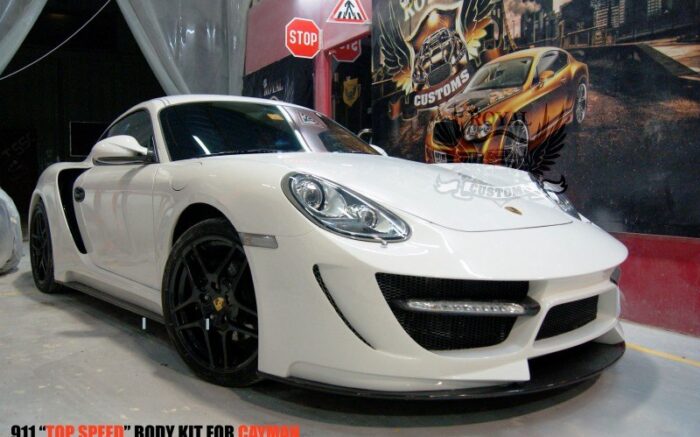 Тюнинг-Обвес «911 TOP-Speed» Royal Customs на Порше Кайман Тюнинг-Обвес «911 TOP-Speed» Royal Customs на Порше Кайман