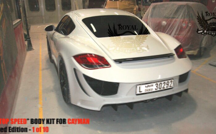 Тюнинг-Обвес «911 TOP-Speed» Royal Customs на Порше Кайман Тюнинг-Обвес «911 TOP-Speed» Royal Customs на Порше Кайман
