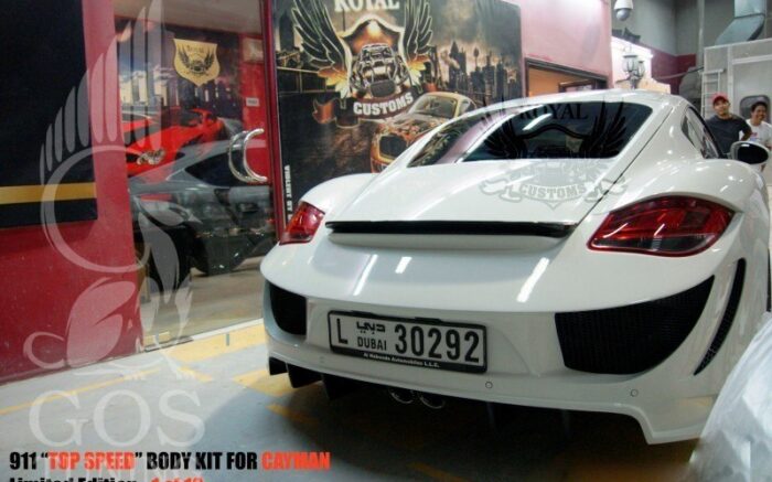 Тюнинг-Обвес «911 TOP-Speed» Royal Customs на Порше Кайман Тюнинг-Обвес «911 TOP-Speed» Royal Customs на Порше Кайман