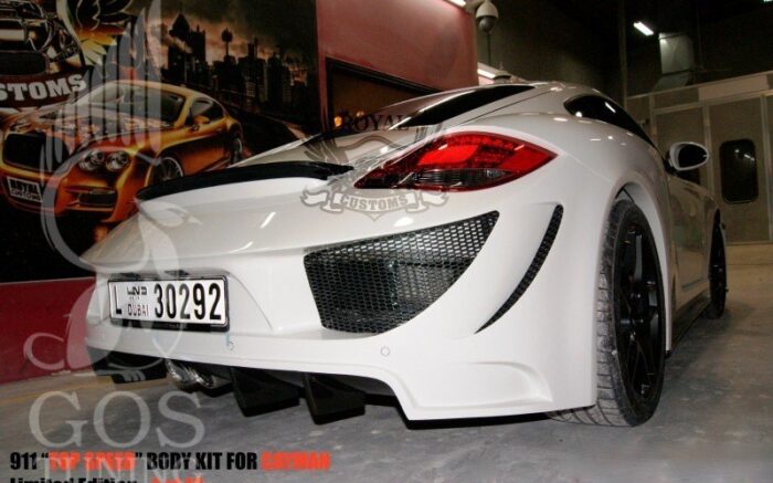 Тюнинг-Обвес «911 TOP-Speed» Royal Customs на Порше Кайман Тюнинг-Обвес «911 TOP-Speed» Royal Customs на Порше Кайман