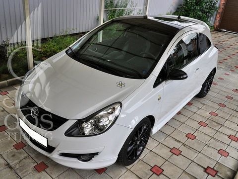Opel Corsa OPC - Тюнинг выхлопной системы