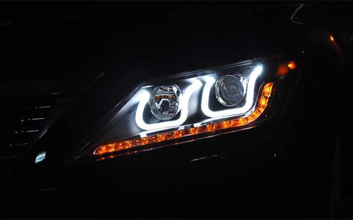 Передняя тюнинг оптика фары toyota camry v50 Передняя тюнинг оптика фары toyota camry v50