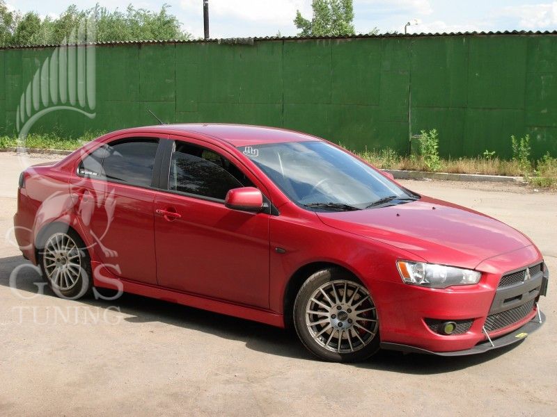 Пороги Evolution Mitsubishi Lancer 10 - ГОС-Тюнинг, Москва