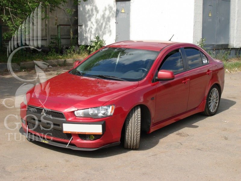 Пороги Evolution Mitsubishi Lancer 10 - ГОС-Тюнинг, Москва