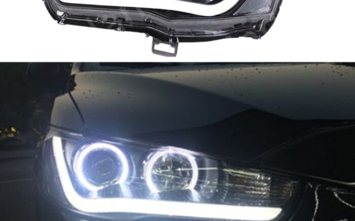 Фары Mitsubishi Lancer 10 Black / Лансер X / ГОС-Тюнинг, Москва Фары Mitsubishi Lancer 10 Black / Лансер X / ГОС-Тюнинг, Москва