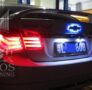 Задние альтернативные фонари «BMW 7 series Style» для Chevrolet Cruze Sedan