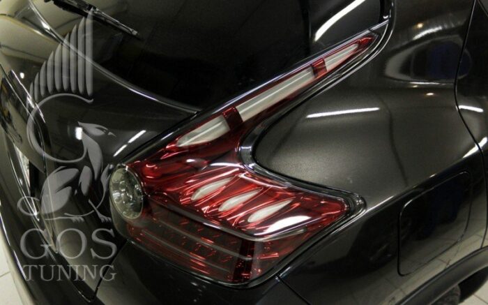 Задние альтернативные тюнинг фары на Nissan Juke Задние альтернативные тюнинг фары на Nissan Juke