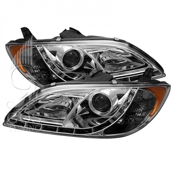 Передняя альтернативная оптика на Mazda 3 Sedan