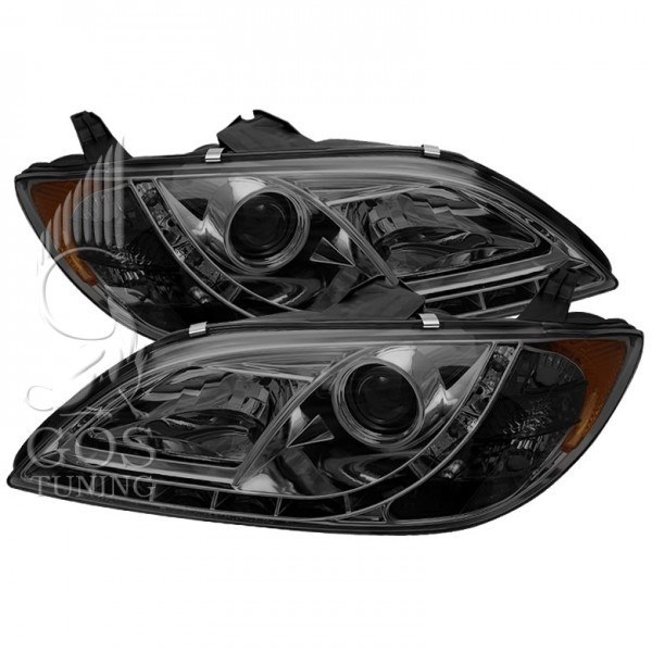 Передняя альтернативная оптика на Mazda 3 Sedan