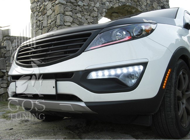 Накладки на бампера (Bumper Guard) на KIA Sportage R