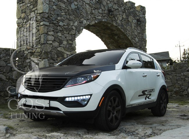 Накладки на бампера (Bumper Guard) на KIA Sportage R