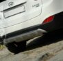 Накладки на бампера (Bamper Guard) на Hyundai IX35 / Хендай IX35 / Tucson IX