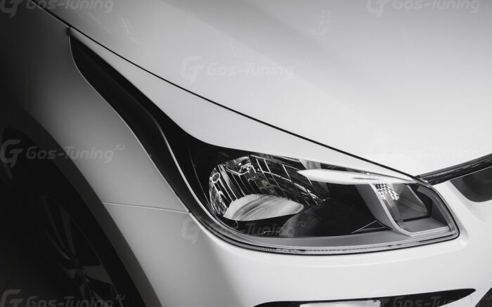 Реснички на фары Киа Рио 2017 Реснички на фары Киа Рио 2017