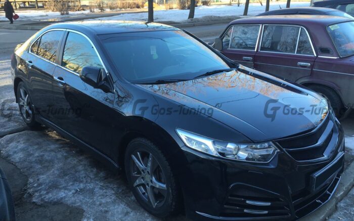 Бампер передний «Agressor» на Хонда Аккорд 8 Бампер передний «Agressor» на Хонда Аккорд 8