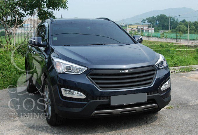 Решетка радиатора «ARTX Luxury» на Hyundai Santa Fe (DM) 2012 +