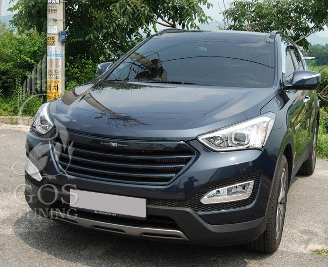 Решетка радиатора «ARTX Luxury» на Hyundai Santa Fe (DM) 2012 +