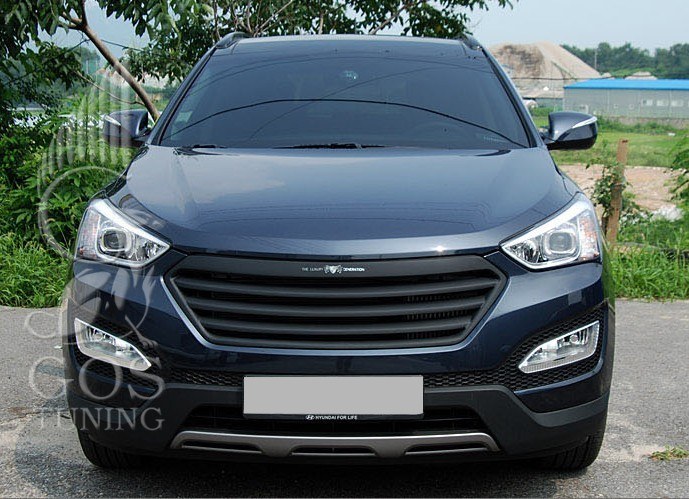 Решетка радиатора «ARTX Luxury» на Hyundai Santa Fe (DM) 2012 +