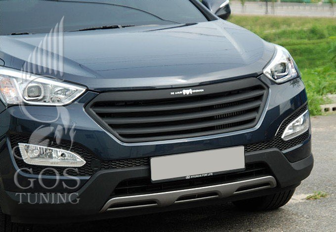 Решетка радиатора «ARTX Luxury» на Hyundai Santa Fe (DM) 2012 +