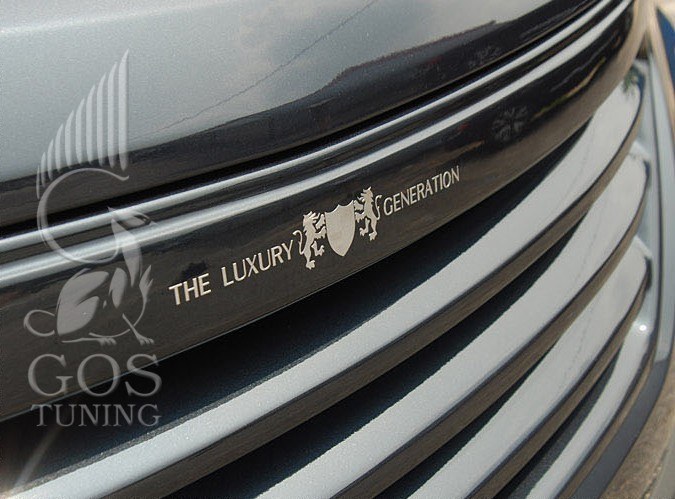 Решетка радиатора «ARTX Luxury» на Hyundai Santa Fe (DM) 2012 +