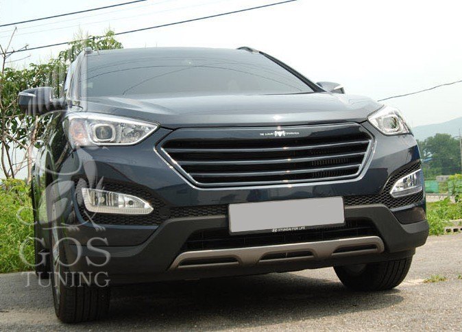 Решетка радиатора «ARTX Luxury» на Hyundai Santa Fe (DM) 2012 +