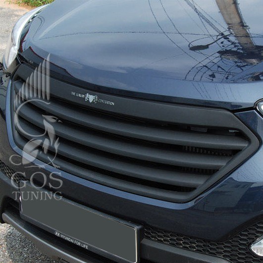 Решетка радиатора «ARTX Luxury» на Hyundai Santa Fe (DM) 2012 +