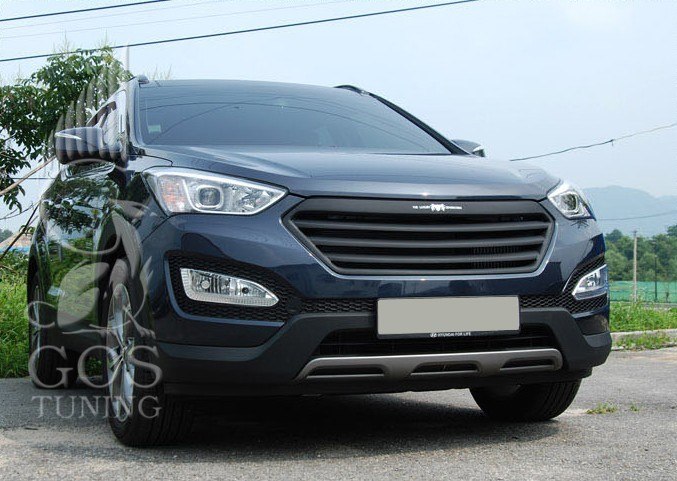 Решетка радиатора «ARTX Luxury» на Hyundai Santa Fe (DM) 2012 +