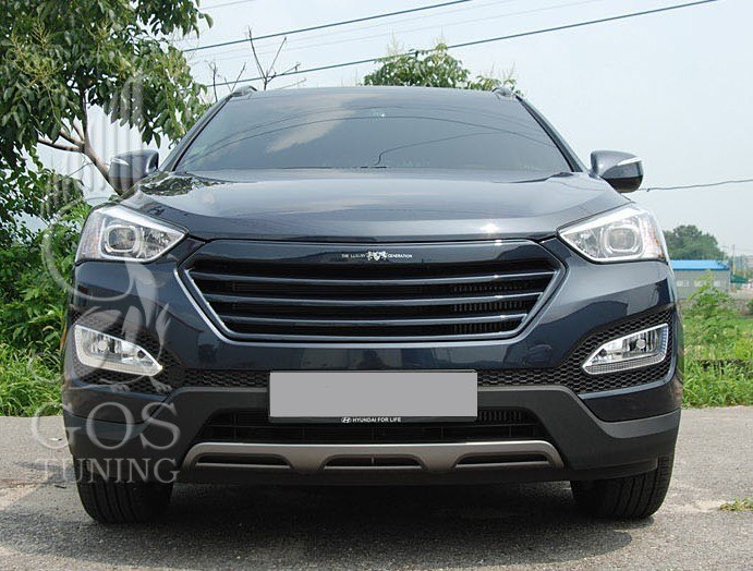 Решетка радиатора «ARTX Luxury» на Hyundai Santa Fe (DM) 2012 +