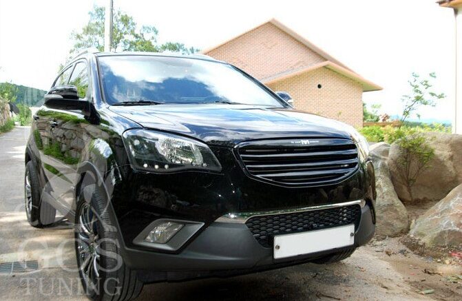 Решетка радиатора для автомобилей Ssangyong  Action New 2010+ (KORANDO C) R01-0119 Решетка радиатора для автомобилей Ssangyong Action New 2010+ (KORANDO C) R01-0119