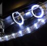 Альтернативная оптика, передние тюнинг фары «EagelEye» для автомобилей Киа Спортейдж 3