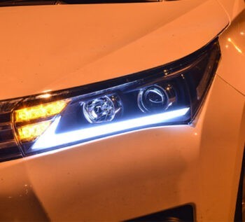 Купить фары Toyota Corolla E160 "Lexus Style"