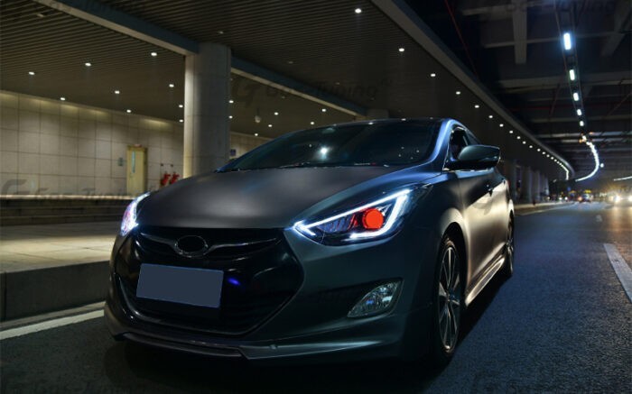 Тюнинг фар Hyundai Elantra