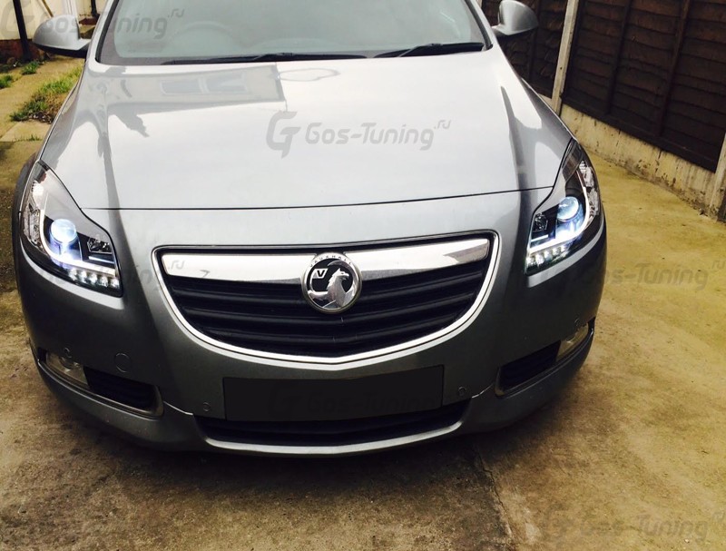 Купить передние фары Opel Insignia "Audi Style" - ГОС-Тюнинг