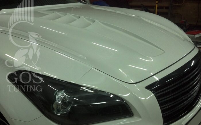 Капот «Concept One» для Infiniti M37/M25/M56/M30d (2010+) Капот «Concept One» для Infiniti M37/M25/M56/M30d (2010+)