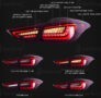 Установка задних фонарей Hyundai Elantra 5 "Audi Style"