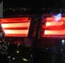 Задние тюнинг LED фонари «BMW F-series Style » (красные тонированные) для Kia Cerato Forte Sedan