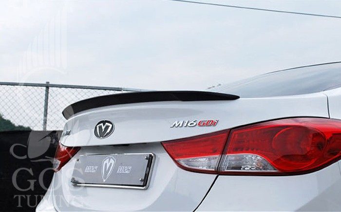 Lip спойлер на крышку багажника «M&S Design»  для Hyundai Elantra / Avante MD Lip спойлер на крышку багажника «M&S Design» для Hyundai Elantra / Avante MD