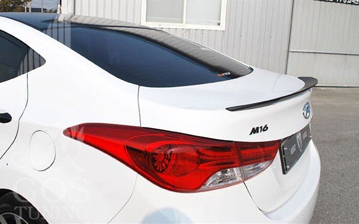 Lip спойлер на крышку багажника «M&S Design»  для Hyundai Elantra / Avante MD Lip спойлер на крышку багажника «M&S Design» для Hyundai Elantra / Avante MD