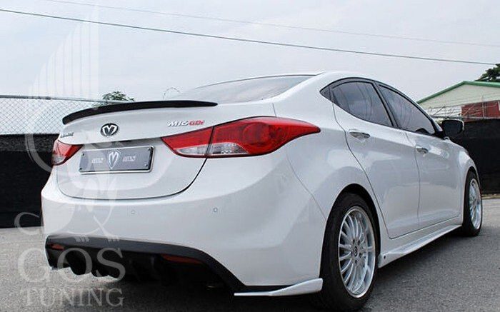 Lip спойлер на крышку багажника «M&S Design»  для Hyundai Elantra / Avante MD Lip спойлер на крышку багажника «M&S Design» для Hyundai Elantra / Avante MD