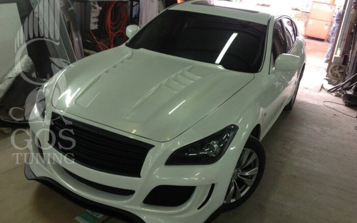 Капот «Concept One» для Infiniti M37/M25/M56/M30d (2010+) Капот «Concept One» для Infiniti M37/M25/M56/M30d (2010+)