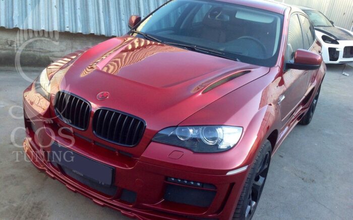 Капот «Exclusive» c воздухозаборниками для BMW X6 E71 /X5 E70 Капот «Exclusive» c воздухозаборниками для BMW X6 E71 /X5 E70