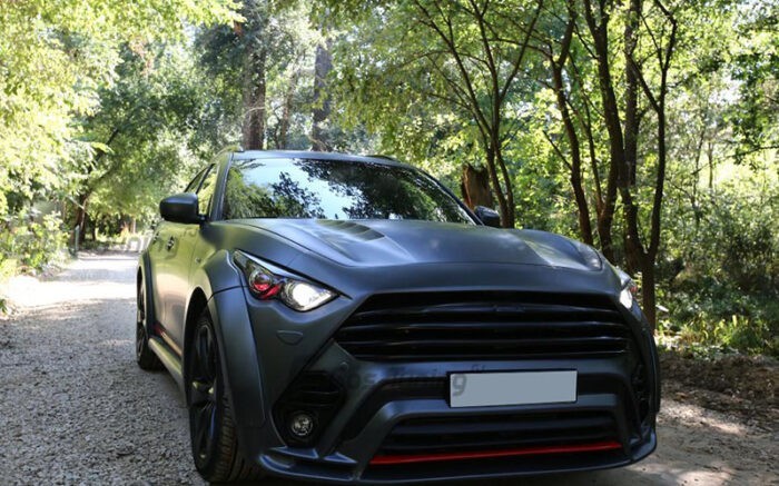 Передний бампер renegade на Инфинити fx35 fx37 fx50 f51 r01-0777-999 Передний бампер renegade на Инфинити fx35 fx37 fx50 f51 r01-0777-999