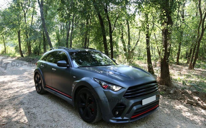 задний бампер renegade на Infiniti fx35 fx37 fx50 f51 r01-0777-999 задний бампер renegade на Infiniti fx35 fx37 fx50 f51 r01-0777-999