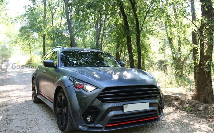 Тюнинг Капот renegade на Infiniti fx35 fx37 fx50 f51 r01-0777-999 Тюнинг Капот renegade на Infiniti fx35 fx37 fx50 f51 r01-0777-999